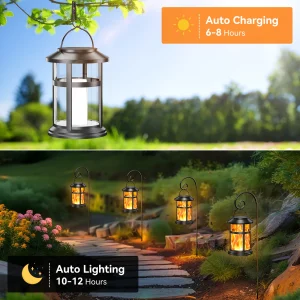 Solar Flame LED Lights
