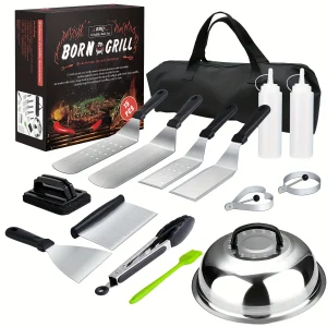 Flat Top Grill Tool Set